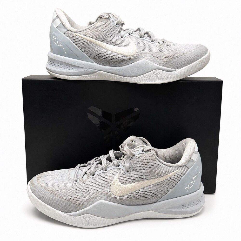Nike Kobe 8 VIII Protro Wolf Grey White HF9550-002 Men’s 7 Women’s 8.5 w/ Box